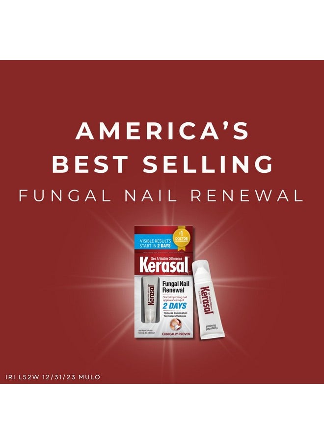 Kerasal Kerasal Nail Renewal, Restores Appearance of Discolored or Damaged Nails, 0.33 fl oz (Packaging May Vary)  - Image 3