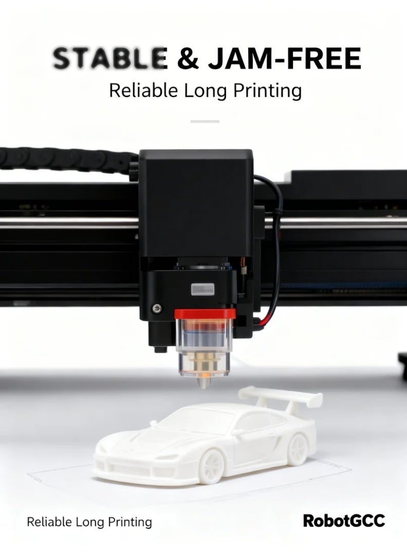 وبوت جي سي سي خيط طباعة ثلاثية الأبعاد PLA ECO مقاس 1.75 مم بلون أبيض وزن 1 كجم، خيط PLA سهل الطباعة لطابعات FDM، بثبات قطر جيد، تدفق منتظم، التصاق طبقات موثوق، تشوه منخفض، مناسب للمبتدئين، الطباعة اليومية، النماذج الأولية، والاستخدام التعليمي، ومتوافق مع معظم طابعات FDM ثلاثية الأبعاد - Image 3