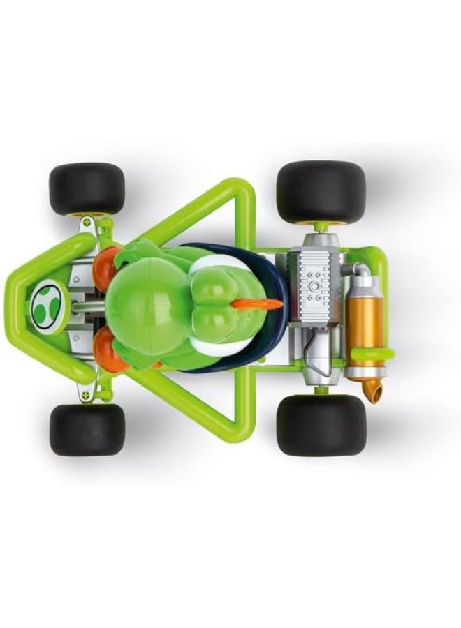 Carrera RC 2.4GHz Mario Kart Pipe Kart, Yoshi I Officially Licensed I Authentic Design I For Nintendo Fans I 1:18 Scale Remote Controlled Car - Image 3