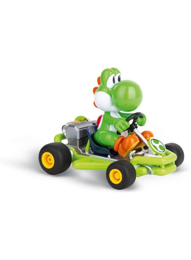 Carrera RC 2.4GHz Mario Kart Pipe Kart, Yoshi I Officially Licensed I Authentic Design I For Nintendo Fans I 1:18 Scale Remote Controlled Car - Image 2