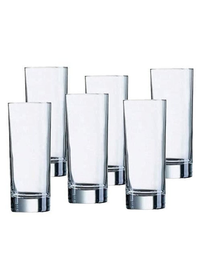 Blink Max set of glasses for serving drinks, juices, and water; very convenient for your home and suitable for serving at the dining table. Set of 6 glasses. - Image 3