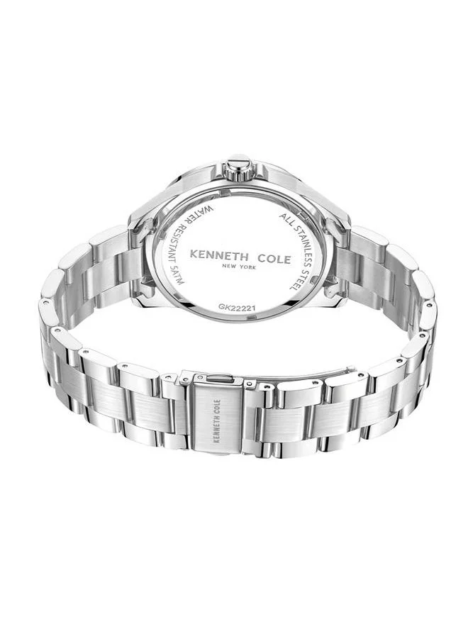 كينيث كول نيو يورك Kenneth Cole Gents Wrist Watch KCWGK2222103, Silver