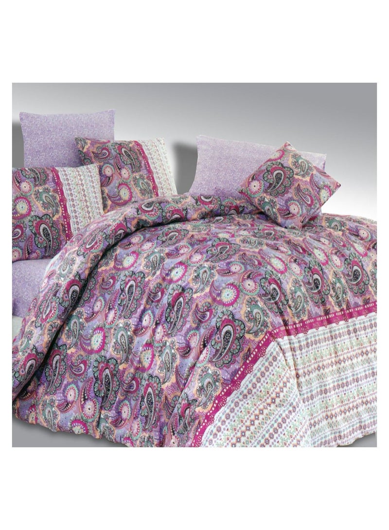 Family Bed stick Bed sheet 100% Cotton 4 pieces size 180 x 200 cm Model 1010 from Family Bed  - Image 2