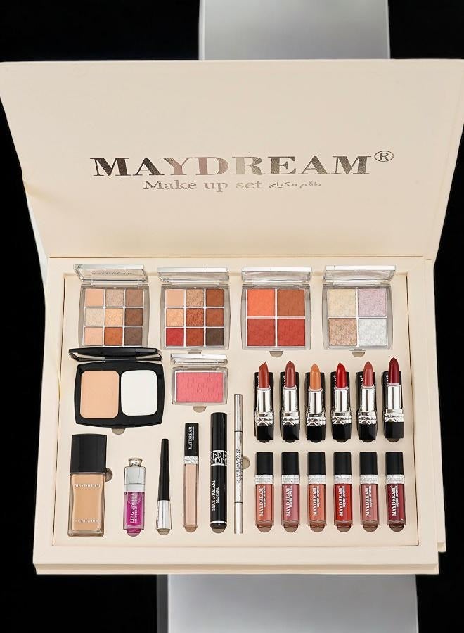 MAYDREAM My Dream Complete Makeup Kit - Beige | Elegant coordination and comprehensive beauty - Image 1