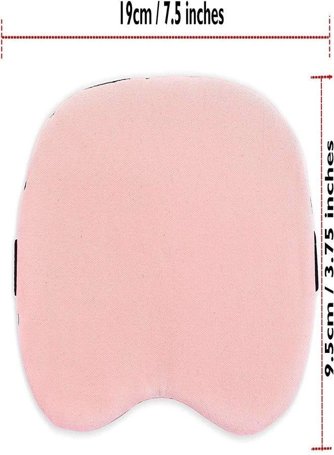 SONEEV MART (PACK OF 1) Eye Mask For Sleeping Men Women With Cooling Gel For Night Deep Sleep, Dark Circles, Puffy Eye's, Dry Eyes And Eye Fatigue (PINK COLOUR) - Image 4