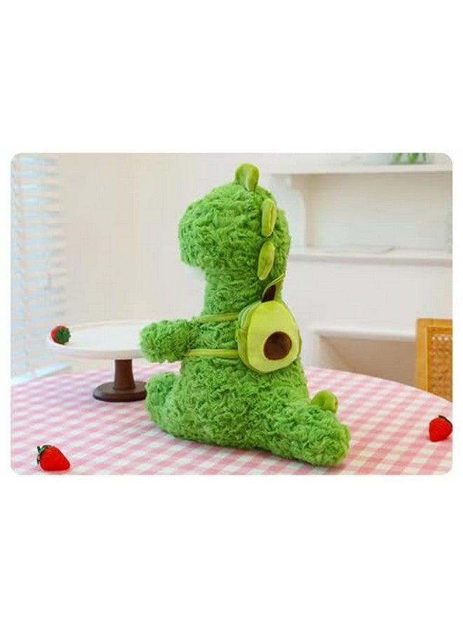 سكوبا لعبة سكوبا ديناصور ناعمة رائعة مع حقيبة، مقاس صغير 30 سم (ديناصور مع حقيبة) - Image 2