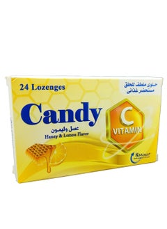 honey & lemon vitamin c 24 lozenges