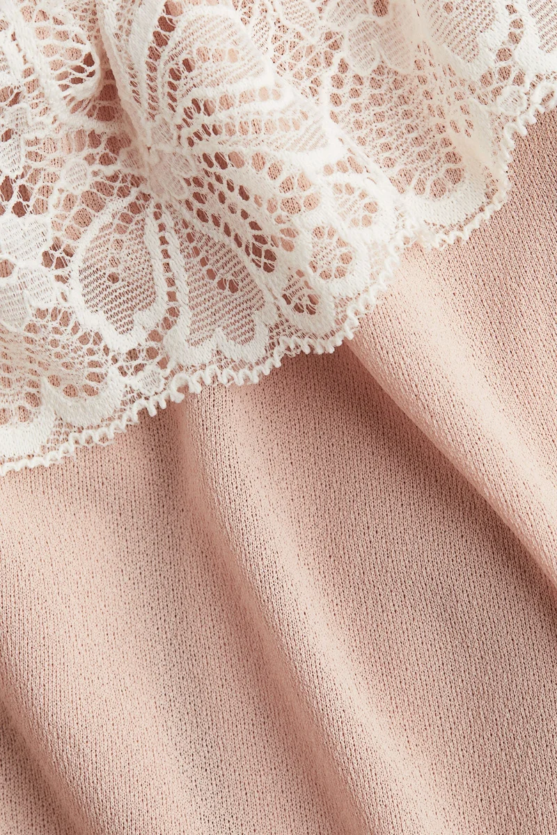 H&M Bubble-hem strappy top