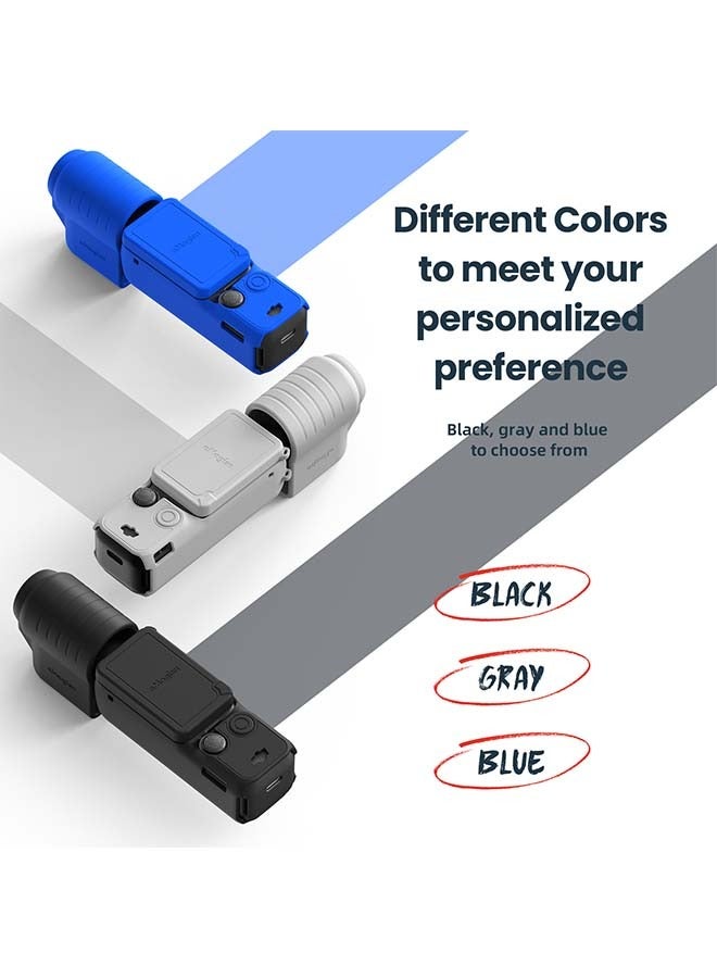 aMagisn Premium Silicone Protective Case for DJI Osmo Pocket 3 - Essential Accessory for DJI Gimbal Action Camera  - Image 2