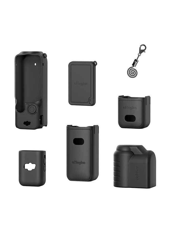aMagisn Premium Silicone Protective Case for DJI Osmo Pocket 3 - Essential Accessory for DJI Gimbal Action Camera  - Image 1