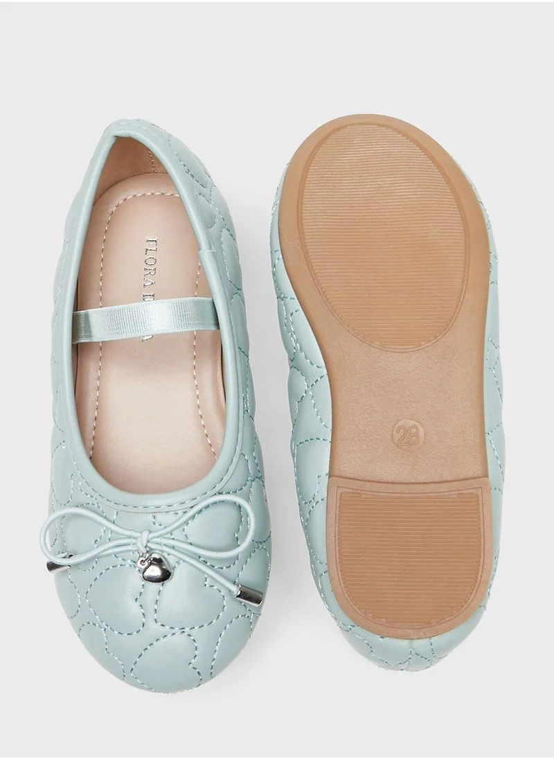 shoexpress Kids Quilted Ballerinas