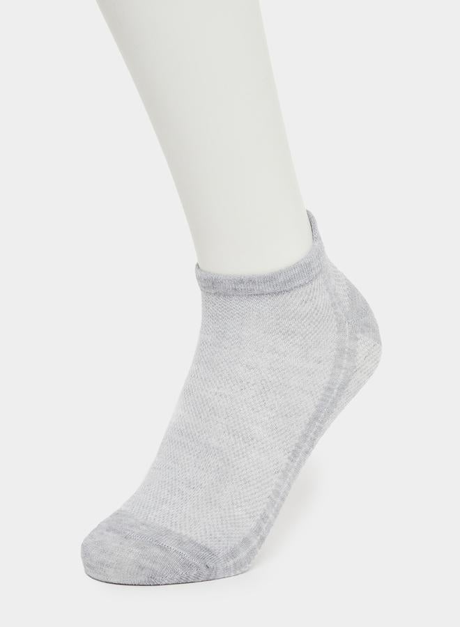 ستايلي مجموعة من 5 جوارب سادة بطول الكاحل - Image 4