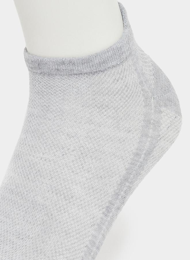 ستايلي مجموعة من 5 جوارب سادة بطول الكاحل - Image 5