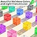 Apluses Magnetic Blocks Building Toys Transparent Rainbow Magnetic Cubes Set Outdoor Sensory Autism STEM Toys Gifts for Kids Aged 3 Year Old Boys Girls - Image 4