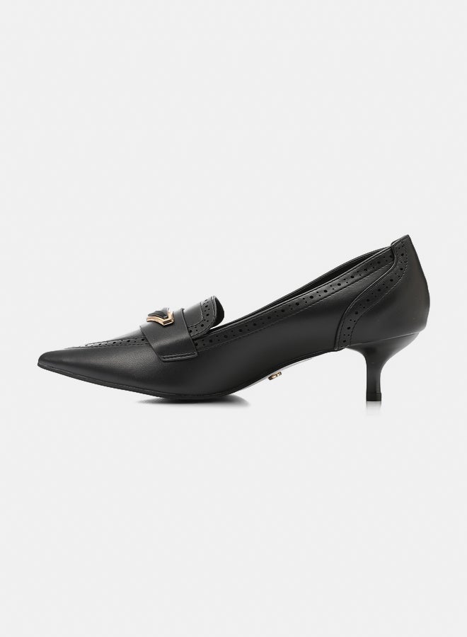 Dejavu Shoes JAL-DVTX-006 Plain Pointed Toecap Heels For Women - Image 4