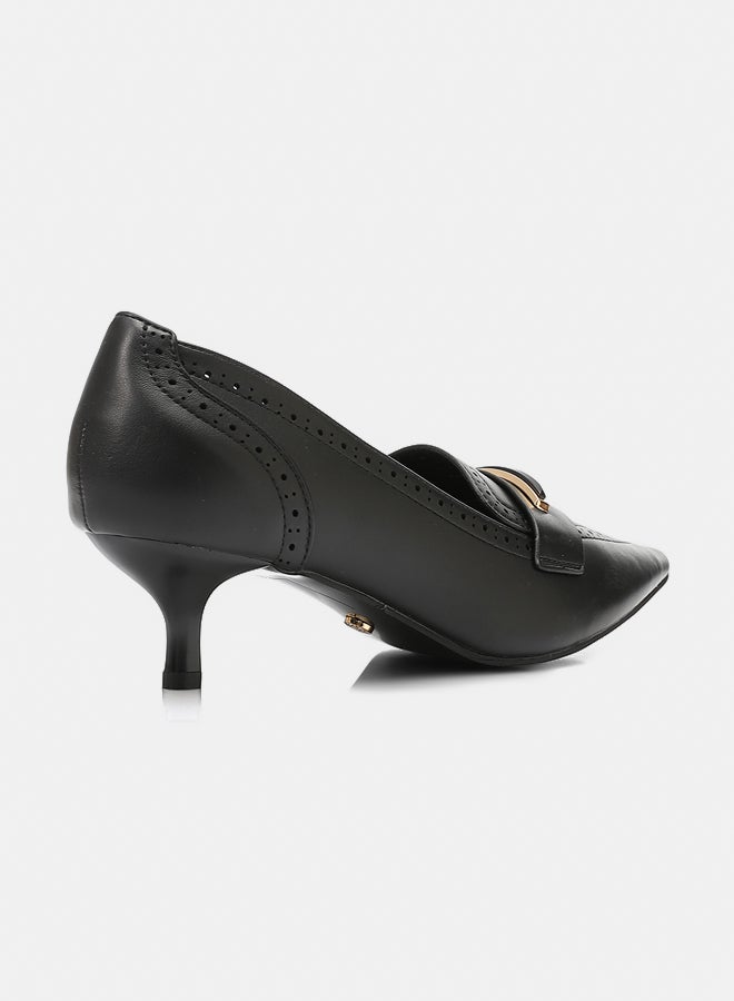 Dejavu Shoes JAL-DVTX-006 Plain Pointed Toecap Heels For Women - Image 3