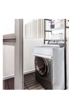 SYOSI Washer and Dryer Covers Top Load Washing Machine Cover Laundry Protect Dustproof Waterproof Zipper Design for Easy Use Fit Most Front-loading  - Image 2