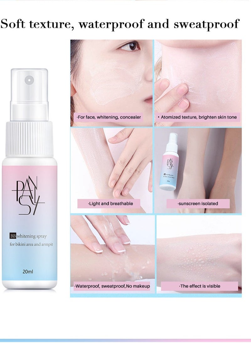 PANSLY milk skin Blemish whitening Refreshing moisturizing spray-Adjust skin color, protect against radiation, and isolate - Image 4
