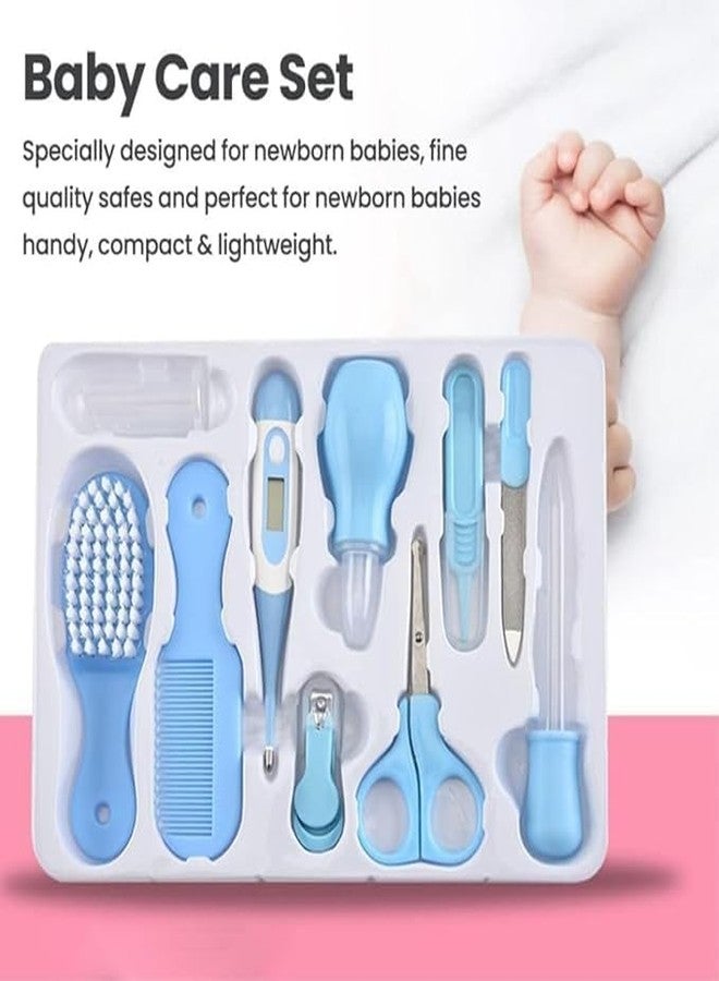 LECHEROUS10 Pcs Baby Grooming Baby Healthcare Kit Newborn Baby Care Accessories Baby Health Care Set Baby Nail Clipper Scissors Hair Comb Brush Nose Cleaner Safety for Toddler Infant Nursing - Image 2