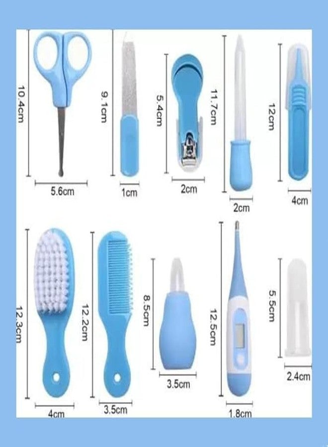 LECHEROUS10 Pcs Baby Grooming Baby Healthcare Kit Newborn Baby Care Accessories Baby Health Care Set Baby Nail Clipper Scissors Hair Comb Brush Nose Cleaner Safety for Toddler Infant Nursing - Image 3