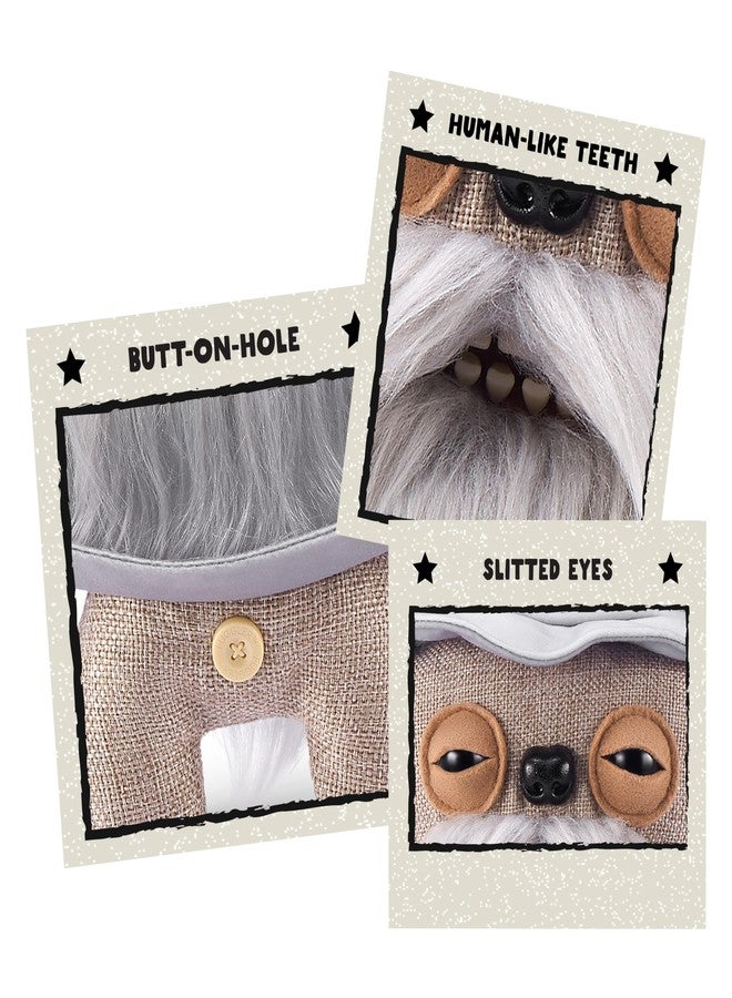 Fuggler فوجلر سيد الخواتم من زورو، وحش قبيح مضحك، قماش، قابل للجمع، لعبة (غاندالف) - Image 4