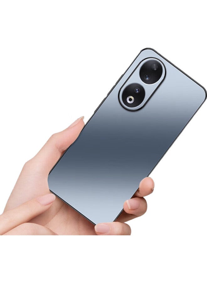 Shangsu Compatible With Honor 90 Phone Case, Huawei 90 Protective Cover, Ag Frosted Full Coverage, Real Machine Feel, Simple Business Luxury Style, Shockproof, Anti-Fingerprint, For Women And Men, Graphite Black - Image 1