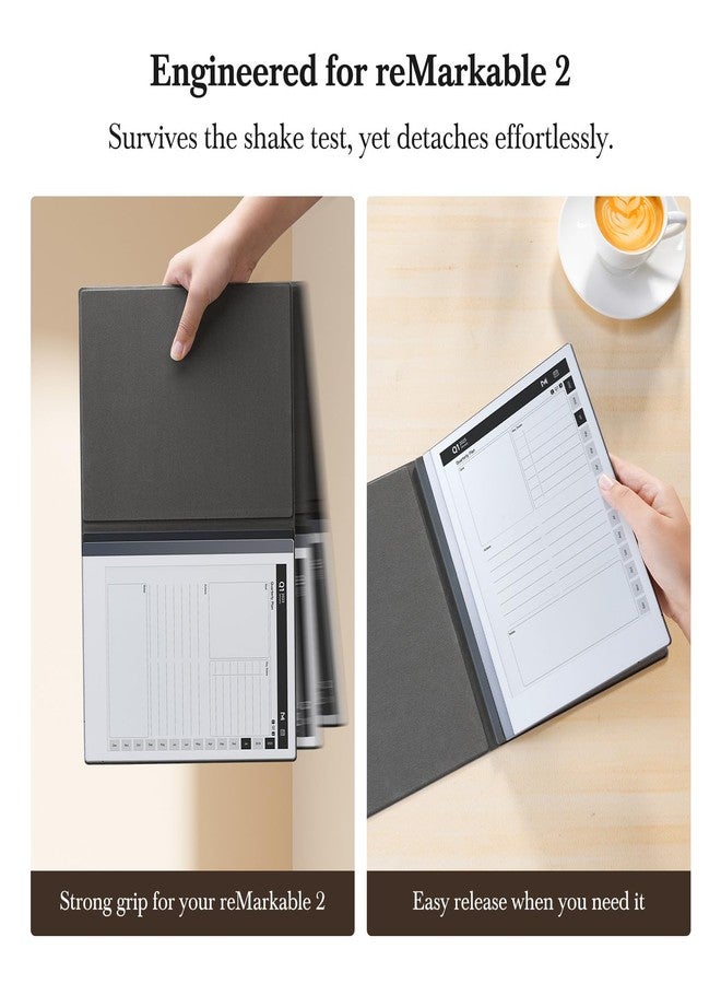 Ayotu Book Folio Design with Built-in Magnet Smart Cover for Remarkable 2 Paper Tablet 10.3in 2020 Released - Image 4