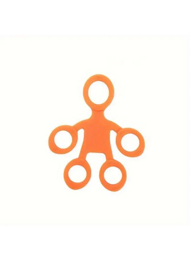 حلقة تقوية قبضة الأصابع من السيليكون الأزرق، قابلة للتعديل، تمرين اليد، حلقة غير قابلة للانزلاق للمدربين، الرياضيين، الموسيقيين، وإعادة التأهيل - Image 5