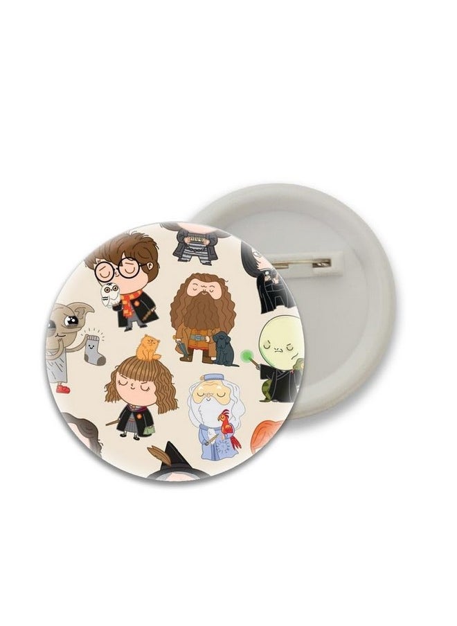 D2c D2C Harry Potter Badges, Multicolor, 5+ Years, Pack of 5 (variation 5)  - Image 4