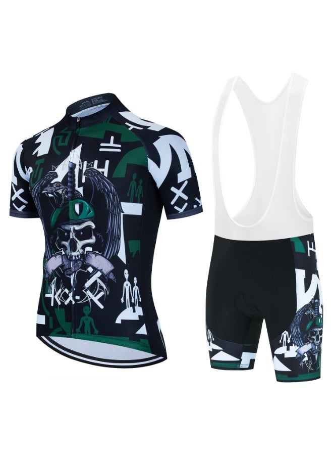 KUYING Summer Short Sleeved Cycling Suit Set  - Image 1