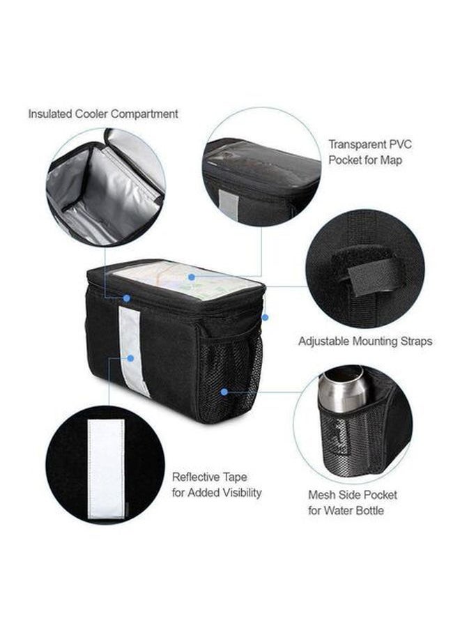 NIBEMINENT Bicycle Handlebar Insulated Cooler Bag  - Image 5