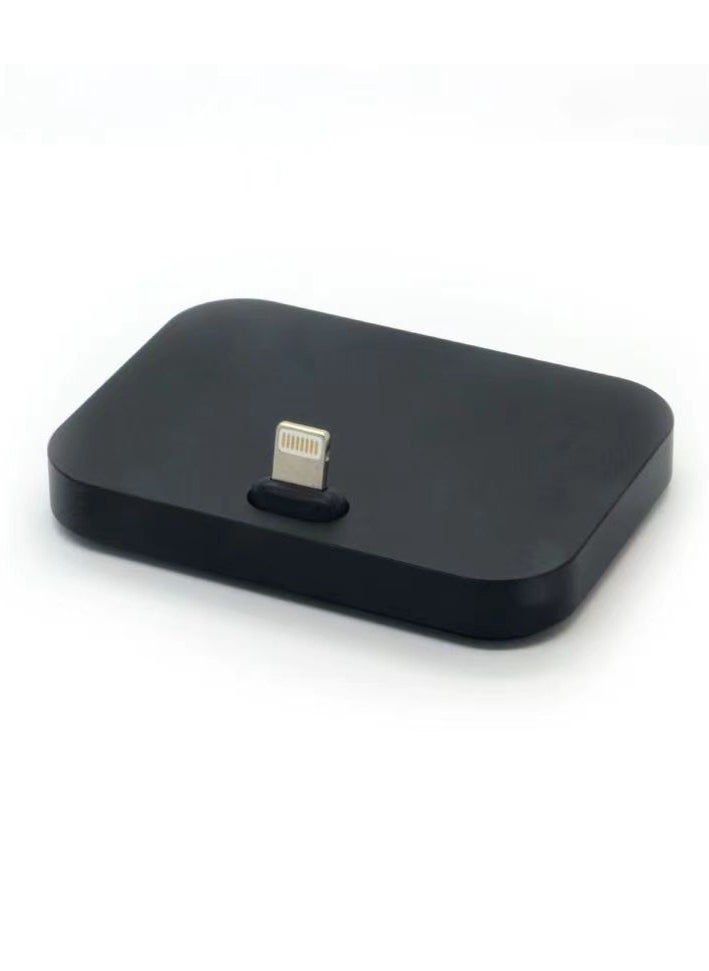 Bluejw - Mobile Phone Wireless Charging Station Stand For iPhone Fast Charge Lighting Dock Black, Wireless Charger for Travel Phone Apple iPhone - Image 1