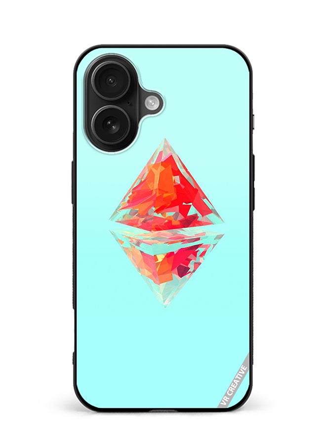 VR CREATIVE Protective Case Cover For Apple iPhone 16 Ethereum Design Multicolour