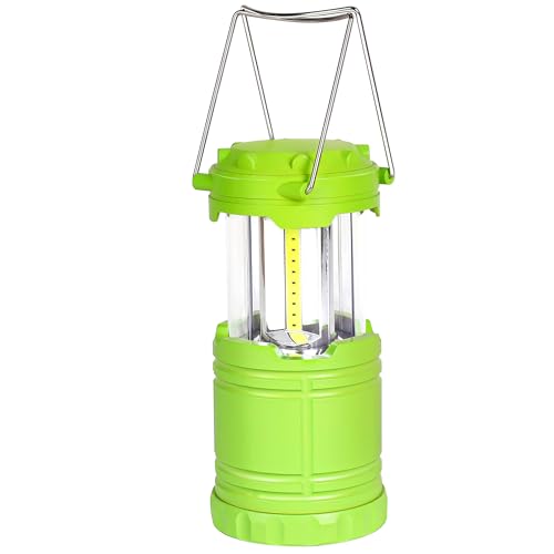 SEAMAGIC 1-Pack LED Green Camping Lanterns, Portable Camping Lights, Outdoor Handled Lamps, Essential Emergency Lights for Power Outages, Hiking, Hurricane - Image 1