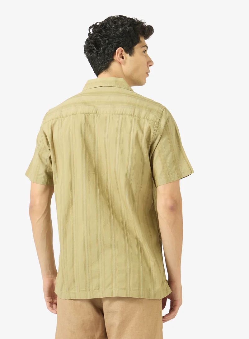 Ripples Mens Resort Collar Shirt