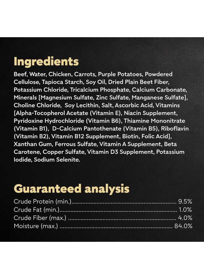 CESAR WHOLESOME BOWLS Adult Wet Dog Food, Beef, Chicken, Purple Potatoes & Carrots, 3 oz., Pack of 10 - Image 4