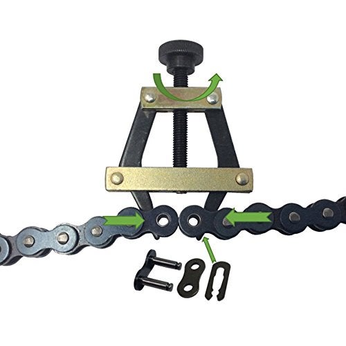AZSSMUK 253541405060 415H428H 520530 Roller Chain Connecting Puller Holder for Motorcycle Bicycle Go Kart ATV Chains Replacement - Image 1