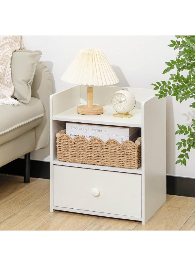 Bukela Paper Rope Scalloped Edge Decor Baskets for Home, Living Room, Bedroom, Toilet Basket for Over Toilet Storage Shelf, End Table, Shelves and More, Both Storage&Decor, Set of 2 - Image 4