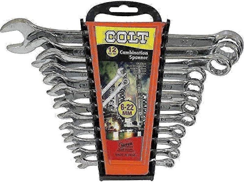 Colt Ct12 Combination Spanner Set,12 Pieces,6 To 22mm - Image 1