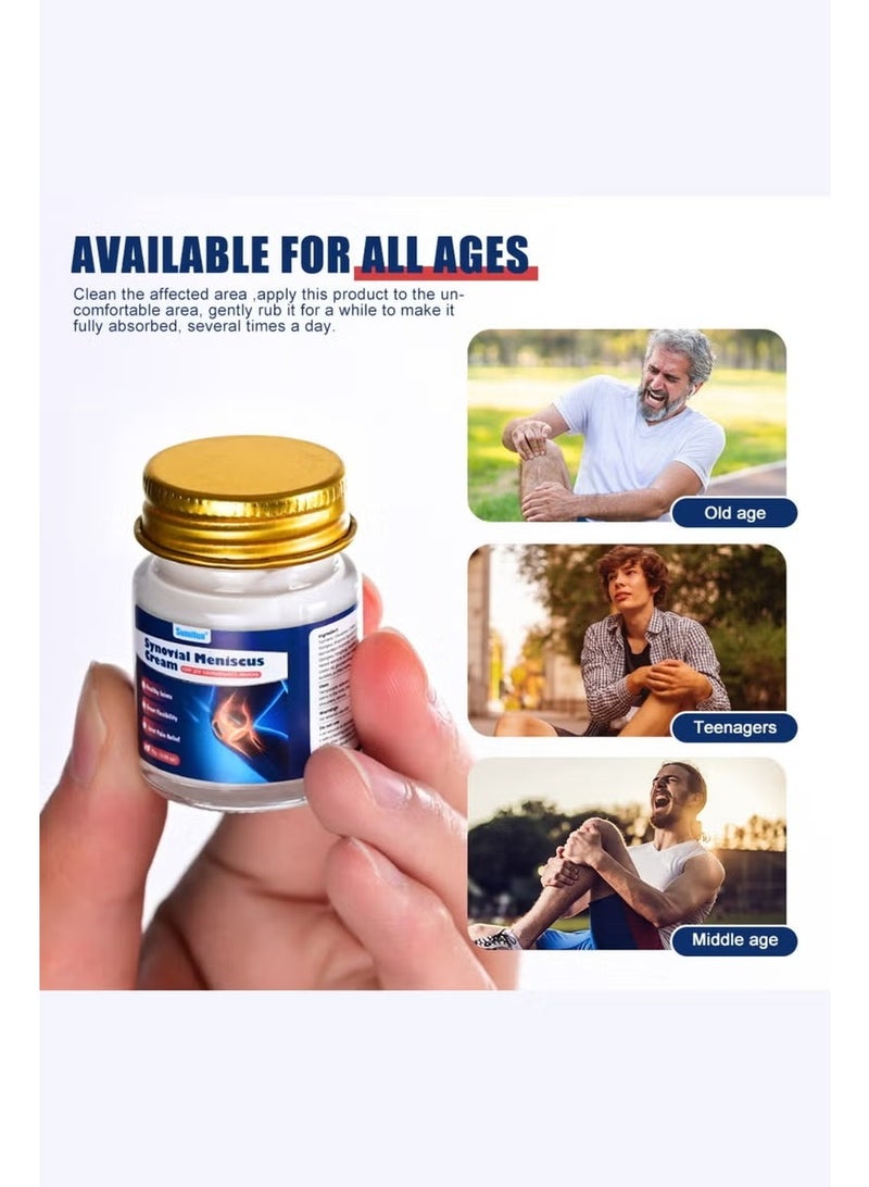 سوميفون مرهم لتخفيف آلام الركبة – كريم عشبي سريع الامتصاص لالتهاب المفاصل وتمزق الغضروف الهلالي - Image 3