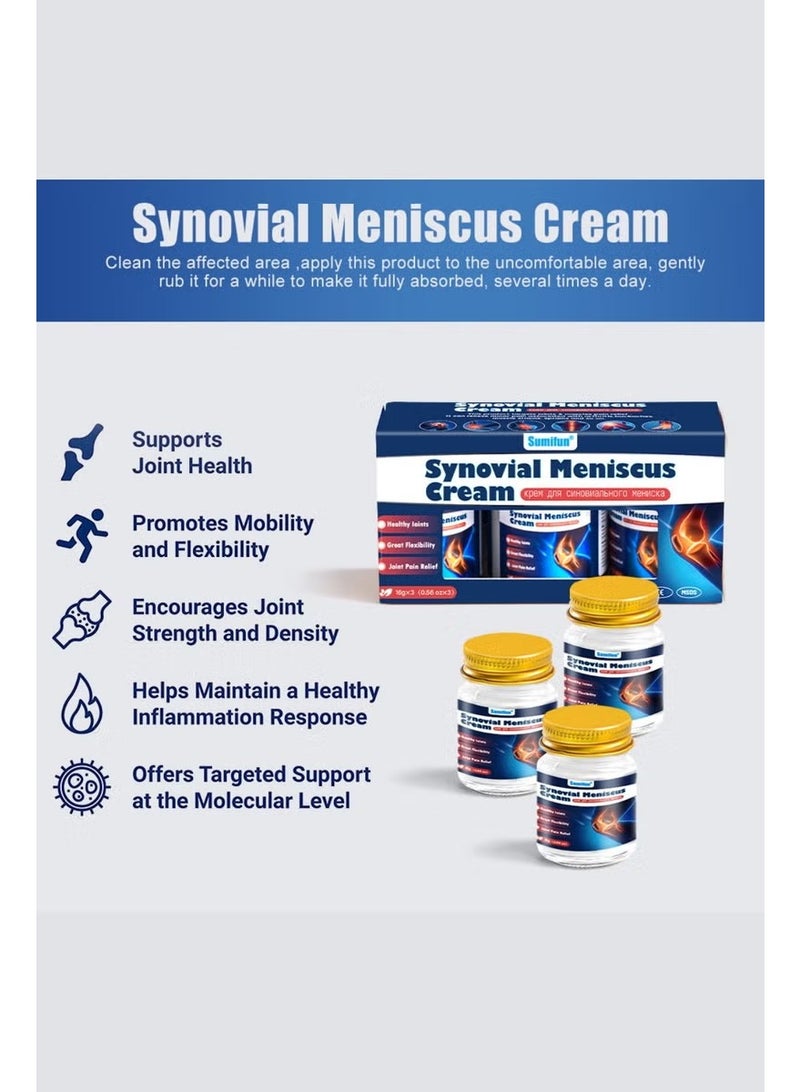 سوميفون مرهم لتخفيف آلام الركبة – كريم عشبي سريع الامتصاص لالتهاب المفاصل وتمزق الغضروف الهلالي - Image 5