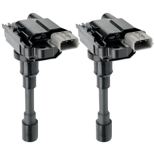 N51WSTAR IGNITION COIL PACKS SET OF 2 Compatible with Suzuki Esteem Baleno Carry Jimny Liana Swift SX4 Grand Vitara Aerio Alto IV Esteem 1.3 1.5 1.6 1.8 Replacement For UF280 3340065G00 - Image 1