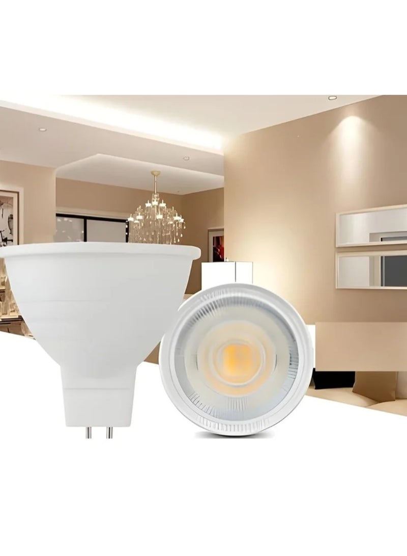 مصباح سبوت لايت LED -  بقدرة 5 وات - تقنية إضاءة موفرة للطاقة A+، عمر افتراضي طويل، ضمان 18 شهر، إضاءة WARM دافئة - Image 1