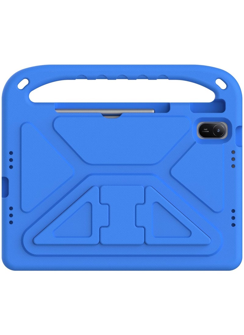 Case for Huawei MatePad SE 11 inch Released 2024, Lightweight EVA Shockproof Stand Protective Case, Kid Friendly Tablet Cover W Shoulder Strap for Huawei MatePad SE 11 2024 Tablet (Blue)