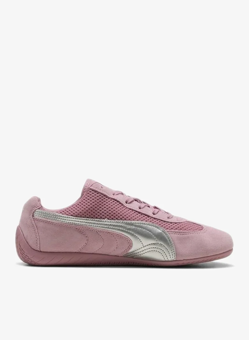 Puma Poised Pink-Matte Silver Speedcat Premium Sneakers Unisex for Men | Best Price UAE