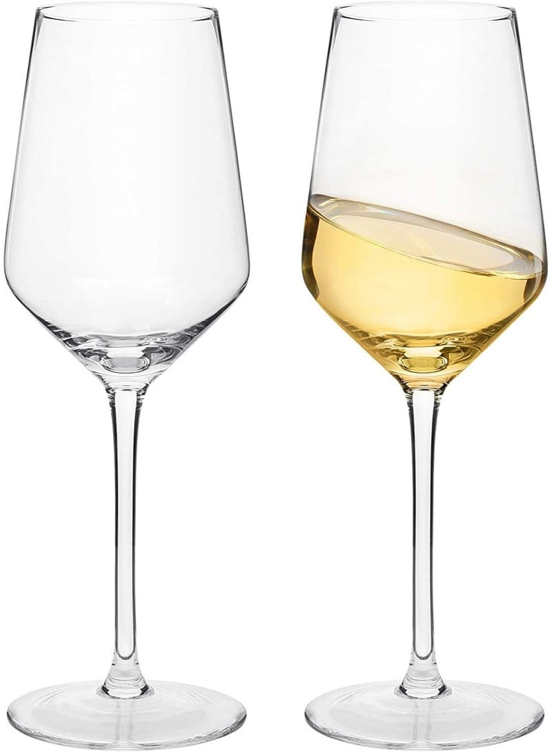 premium Crystal Wine Glass Set of 2 – Elegant Stemware for Red & White Wine – Luxury Party, Home & Restaurant Glassware – Perfect Gift Set – Dishwasher Safe UAE - Image 1