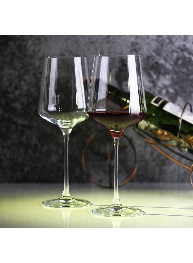 premium Crystal Wine Glass Set of 2 – Elegant Stemware for Red & White Wine – Luxury Party, Home & Restaurant Glassware – Perfect Gift Set – Dishwasher Safe UAE - Image 3