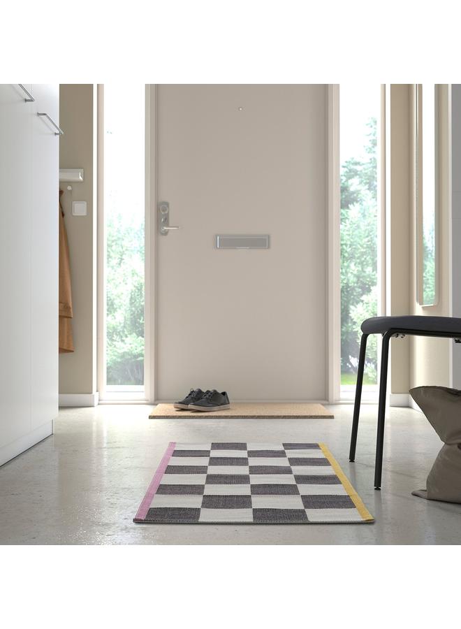 erorex Rug, flatwoven, white/black, 60x120 cm - Image 5