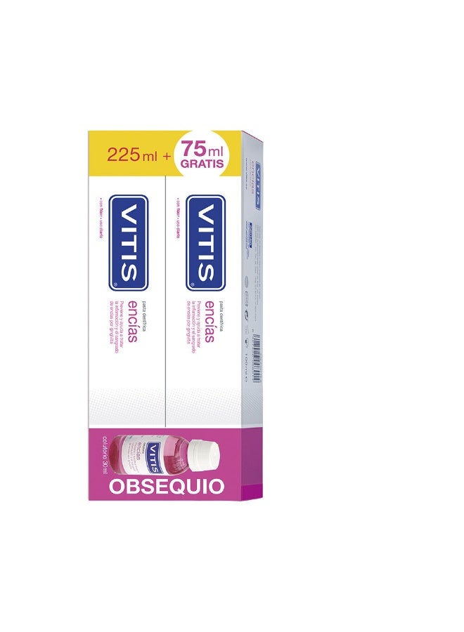 Vitis Gums Toothpaste With Fluoride 2x150ml - Image 2
