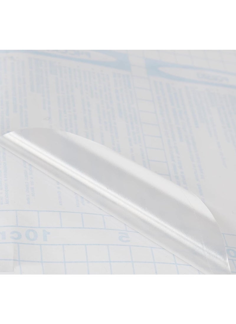 Fantastick Clear Self Adhesive Roll For Covering Books 45cmx5Yards  - Image 5